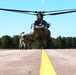 89B sling-load training operations at Fort McCoy