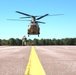 89B sling-load training operations at Fort McCoy