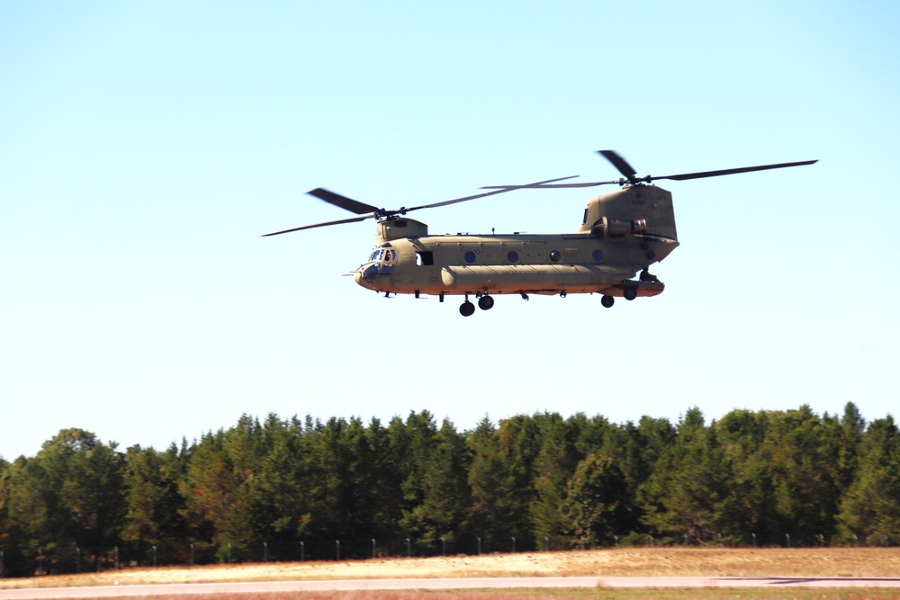 89B sling-load training operations at Fort McCoy