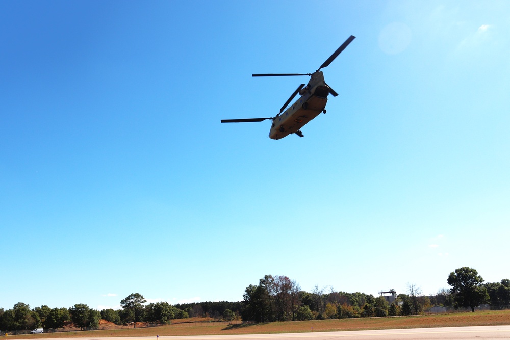 89B sling-load training operations at Fort McCoy