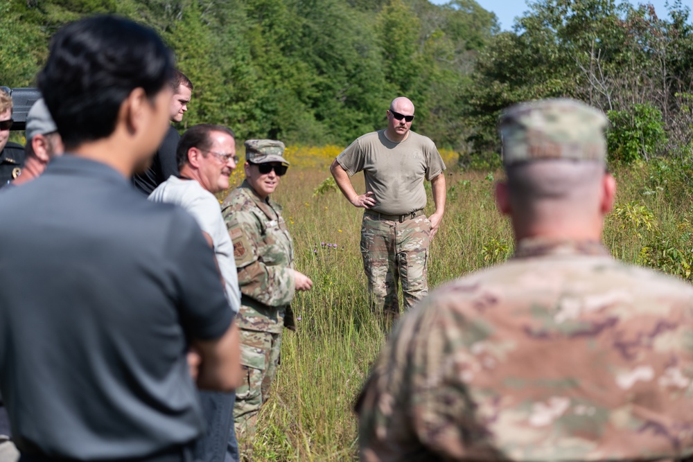 Leftover materials receive explosive sendoff at Arnold AFB