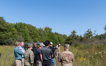 Leftover materials receive explosive sendoff at Arnold AFB