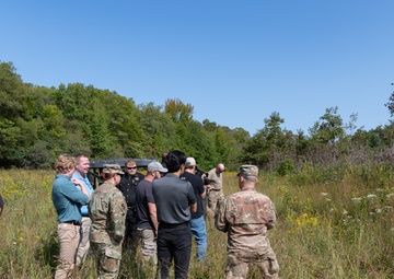 Leftover materials receive explosive sendoff at Arnold AFB
