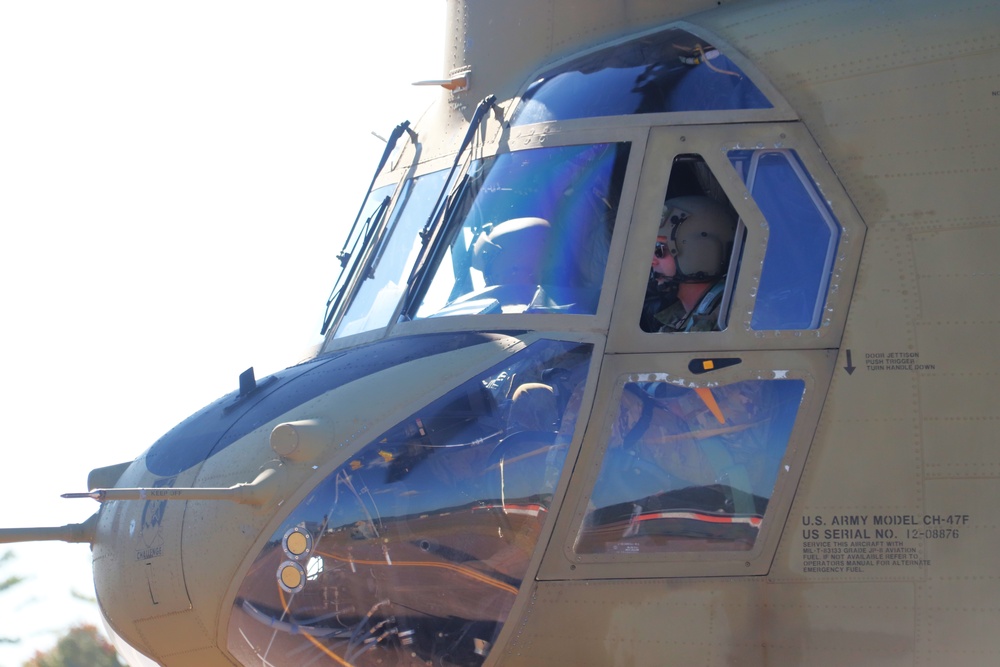 89B sling-load training operations at Fort McCoy