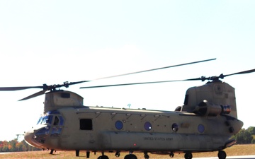 89B sling-load training operations at Fort McCoy