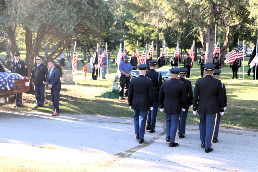 Honoring a Hero: Army private killed in action in 1945 returns home to Wisconsin