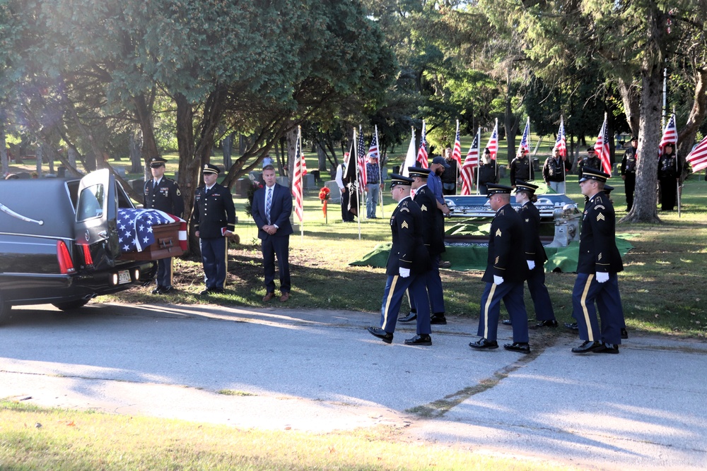 Honoring a Hero: Army private killed in action in 1945 returns home to Wisconsin