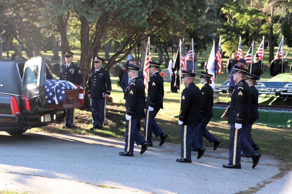 Honoring a Hero: Army private killed in action in 1945 returns home to Wisconsin