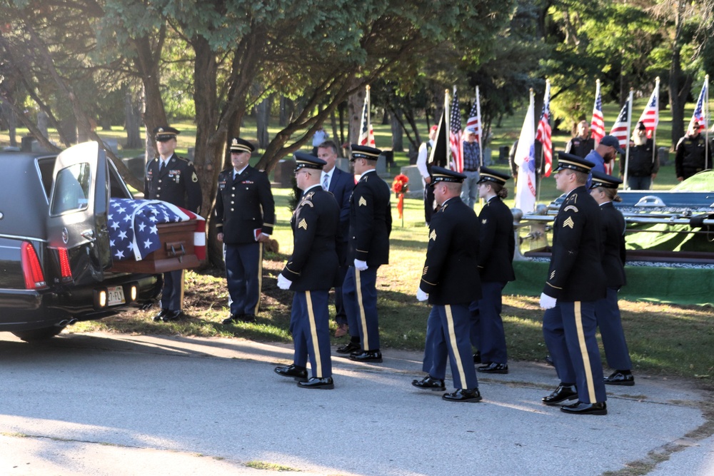 Honoring a Hero: Army private killed in action in 1945 returns home to Wisconsin