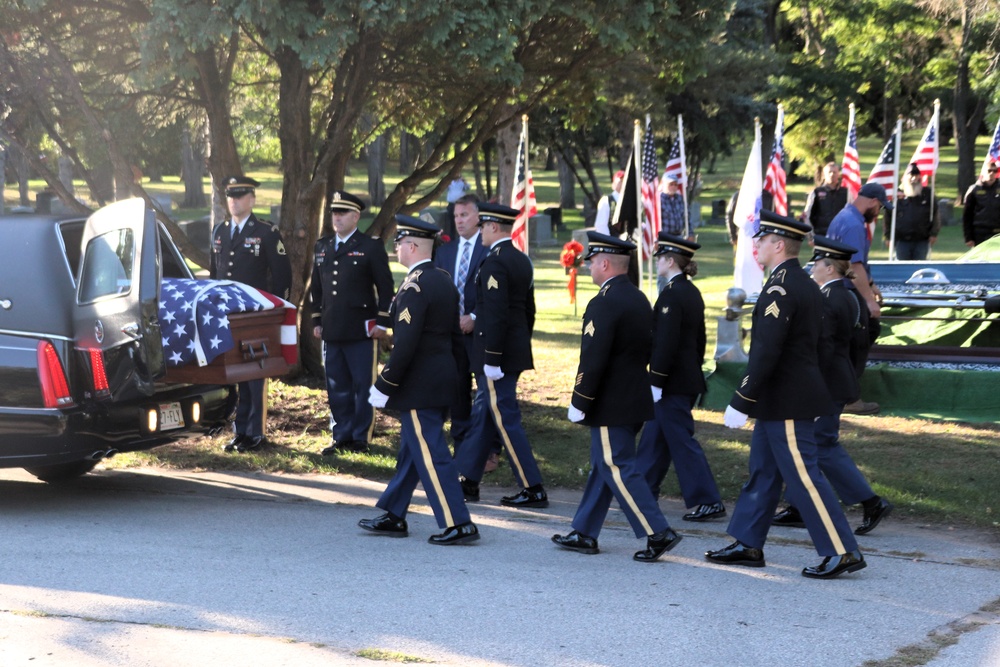 Honoring a Hero: Army private killed in action in 1945 returns home to Wisconsin