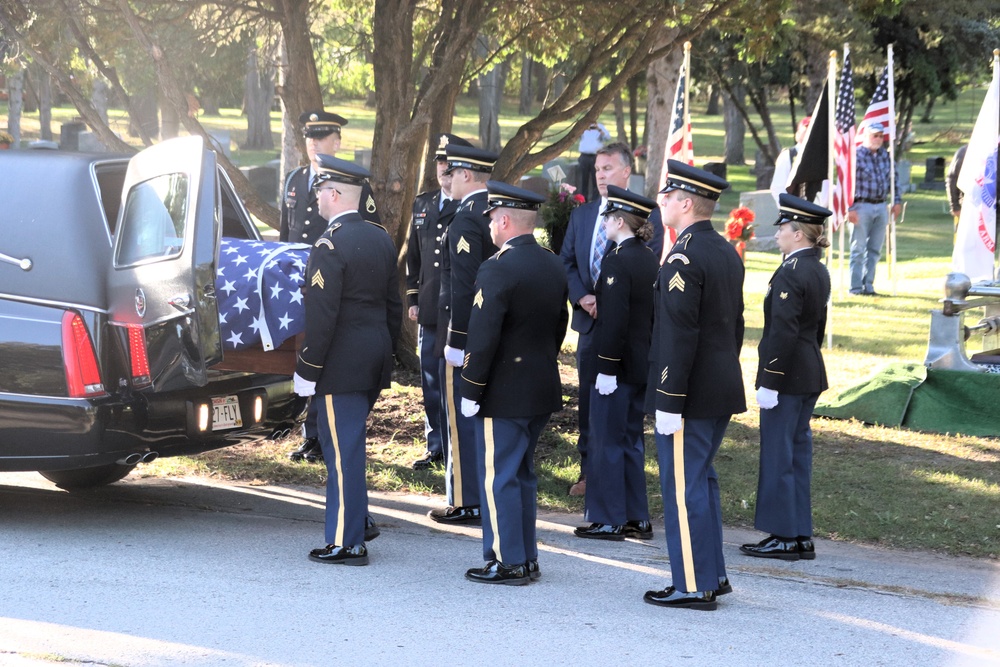 Honoring a Hero: Army private killed in action in 1945 returns home to Wisconsin