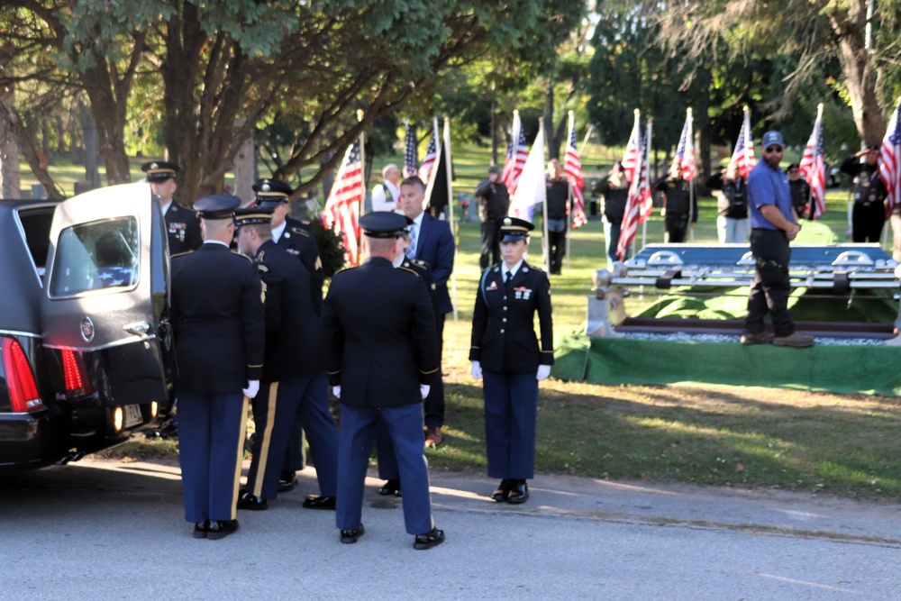 Honoring a Hero: Army private killed in action in 1945 returns home to Wisconsin