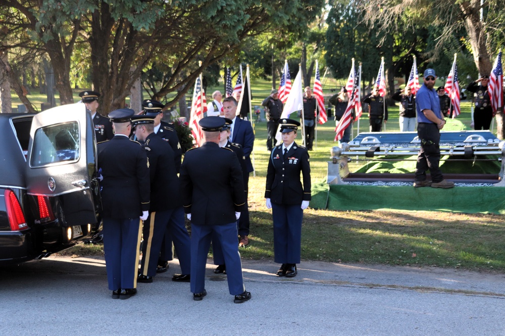 Honoring a Hero: Army private killed in action in 1945 returns home to Wisconsin