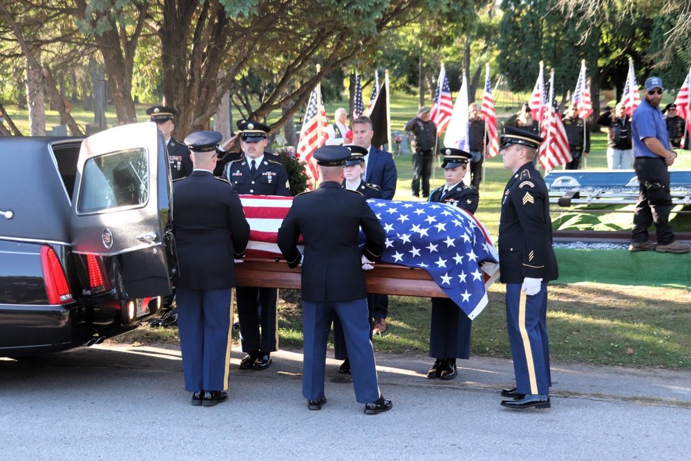 Honoring a Hero: Army private killed in action in 1945 returns home to Wisconsin