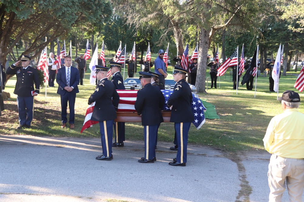 Honoring a Hero: Army private killed in action in 1945 returns home to Wisconsin