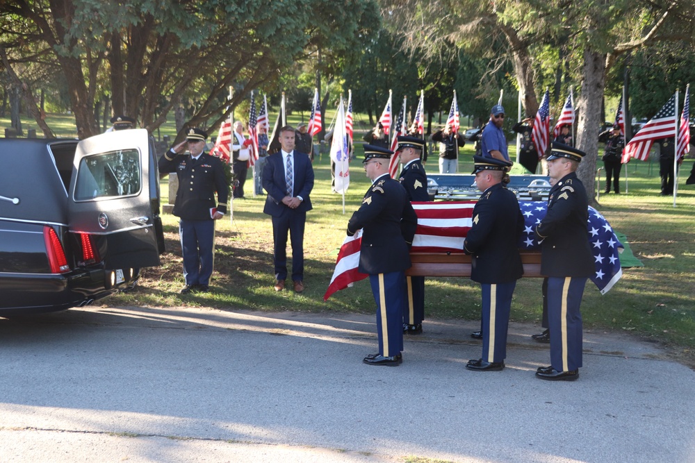 Honoring a Hero: Army private killed in action in 1945 returns home to Wisconsin