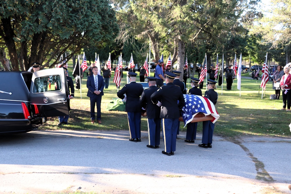 Honoring a Hero: Army private killed in action in 1945 returns home to Wisconsin