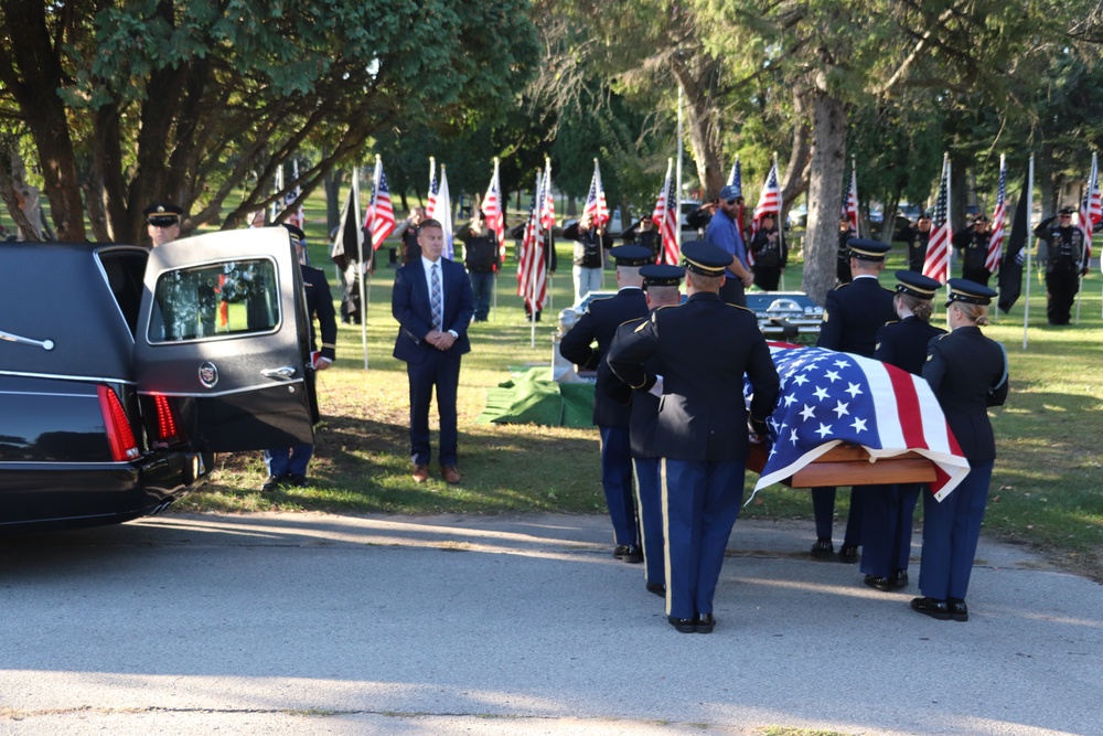 Honoring a Hero: Army private killed in action in 1945 returns home to Wisconsin