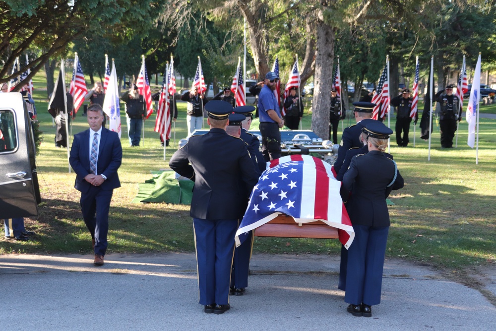 Honoring a Hero: Army private killed in action in 1945 returns home to Wisconsin