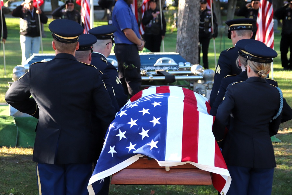 Honoring a Hero: Army private killed in action in 1945 returns home to Wisconsin