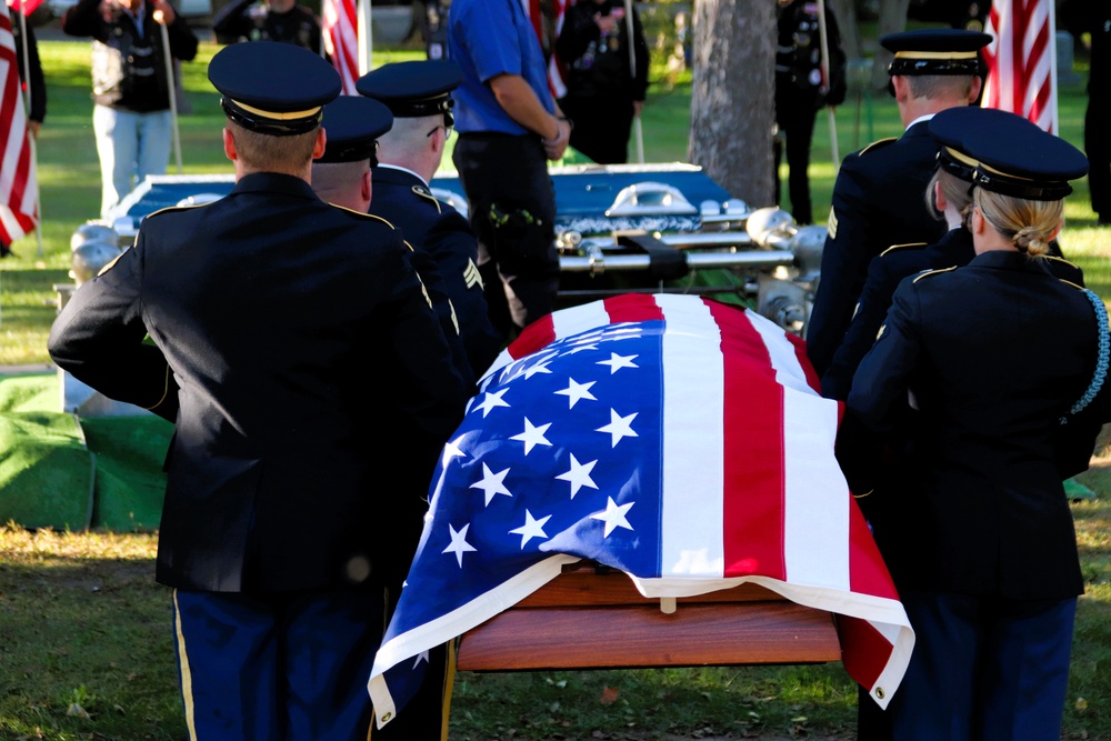 Honoring a Hero: Army private killed in action in 1945 returns home to Wisconsin