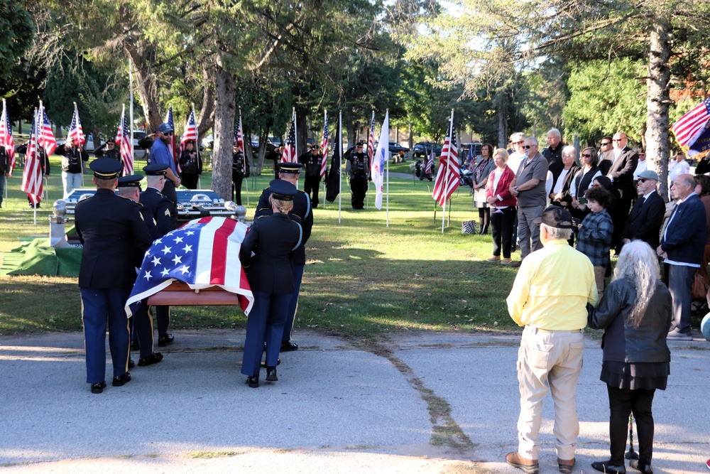 Honoring a Hero: Army private killed in action in 1945 returns home to Wisconsin