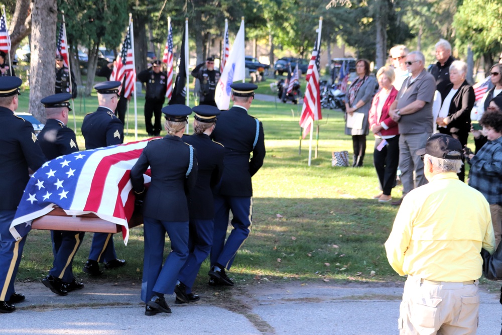 Honoring a Hero: Army private killed in action in 1945 returns home to Wisconsin