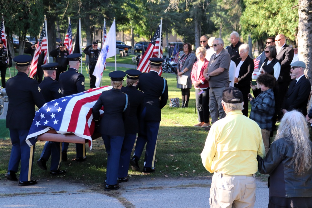 Honoring a Hero: Army private killed in action in 1945 returns home to Wisconsin