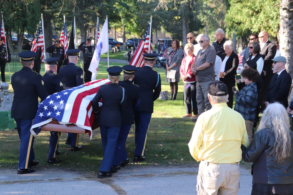 Honoring a Hero: Army private killed in action in 1945 returns home to Wisconsin