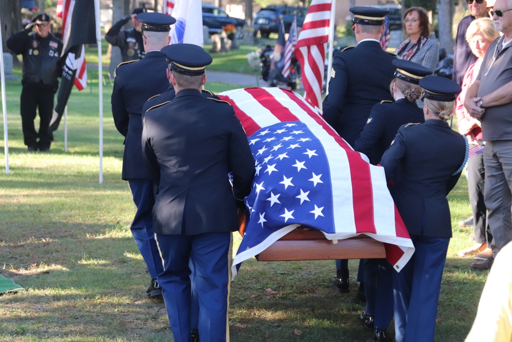 Honoring a Hero: Army private killed in action in 1945 returns home to Wisconsin