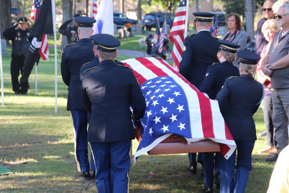 Honoring a Hero: Army private killed in action in 1945 returns home to Wisconsin