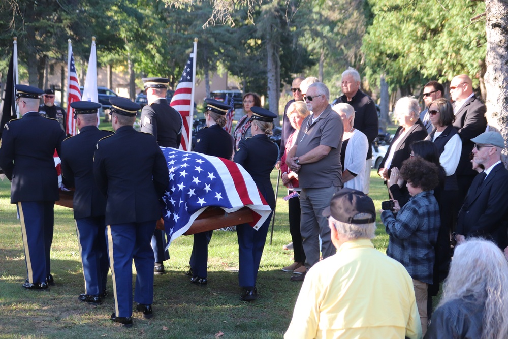 Honoring a Hero: Army private killed in action in 1945 returns home to Wisconsin