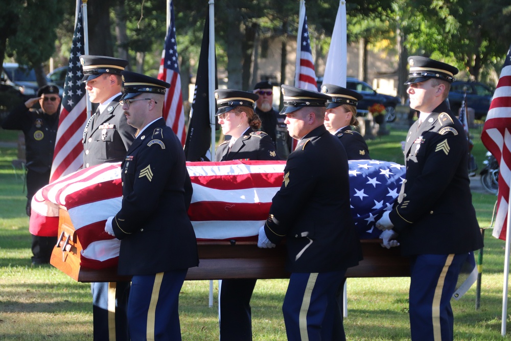 Honoring a Hero: Army private killed in action in 1945 returns home to Wisconsin