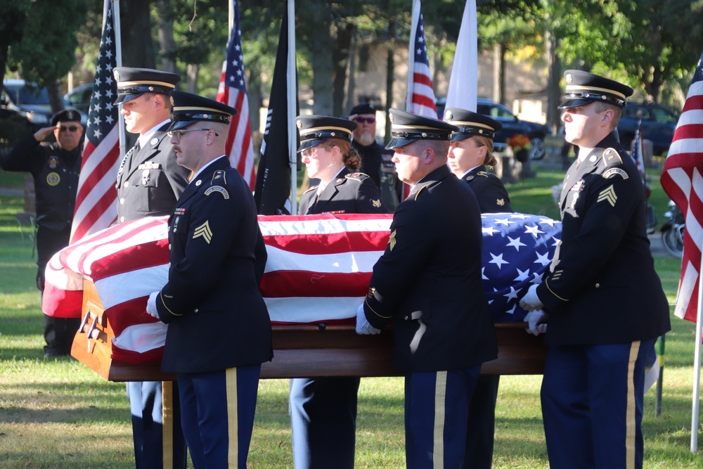 Honoring a Hero: Army private killed in action in 1945 returns home to Wisconsin