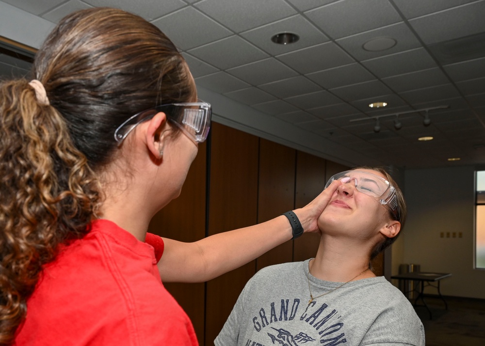 Desert Lightning Team learns Krav Maga