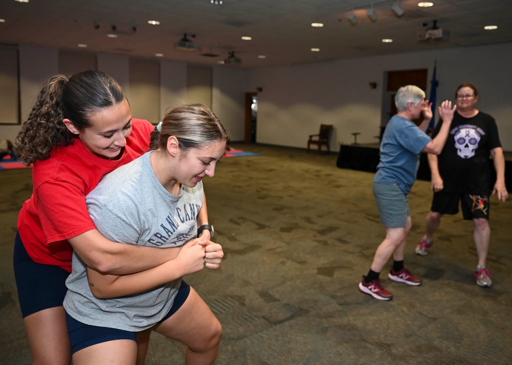 Desert Lightning Team learns Krav Maga