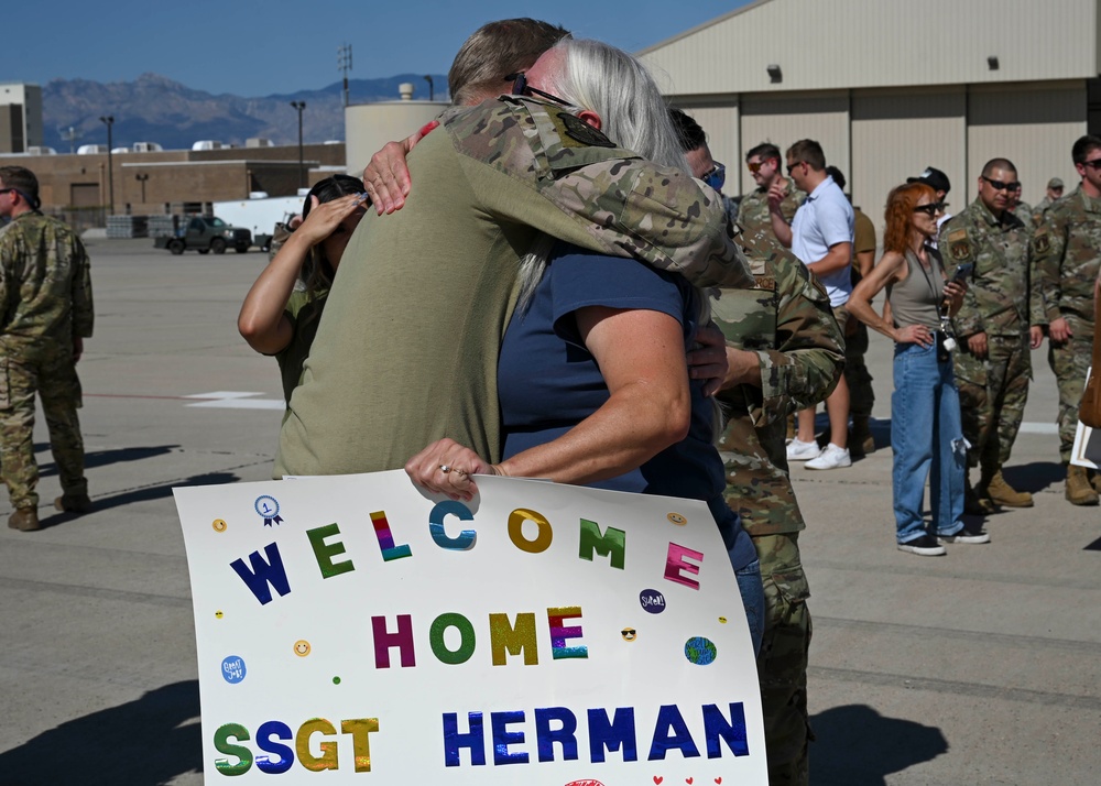 79th Rescue Squadron Airmen return from deployment