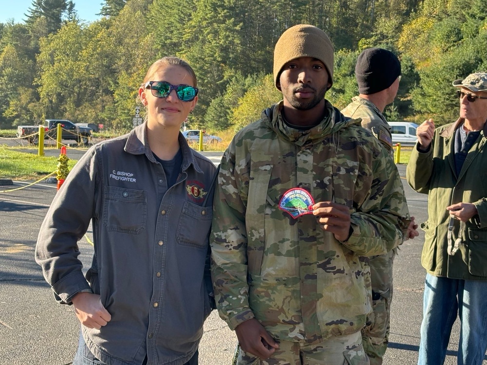Screaming Eagle Soldier Returns Washed Away Fire Helmet