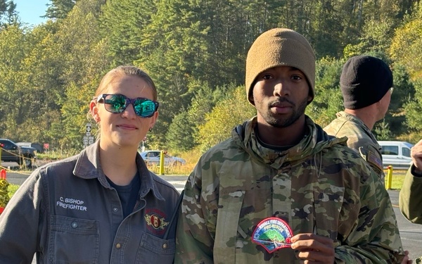 Screaming Eagle Soldier Returns Washed Away Fire Helmet