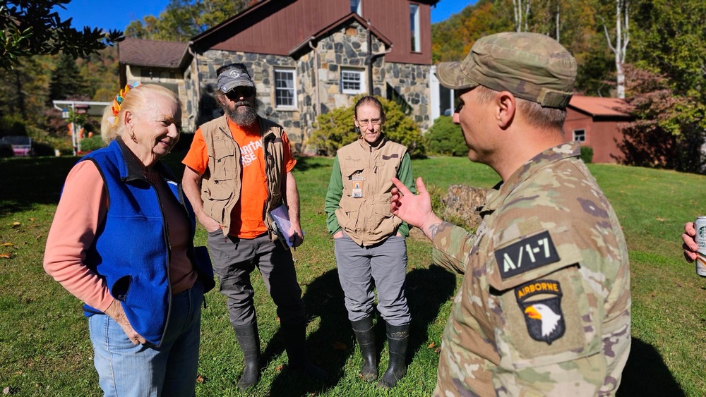 Staff Sgt. Ben Zona connects with isolated citizens