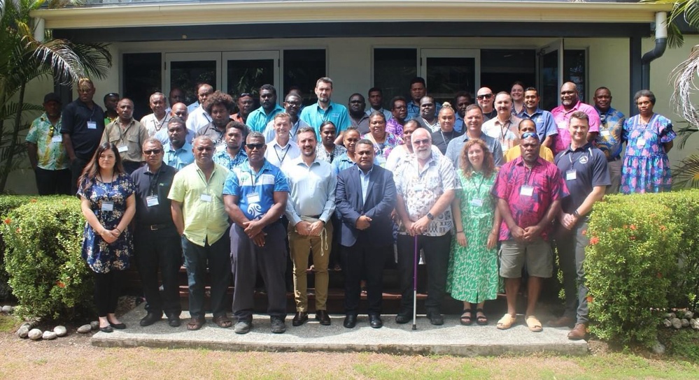 U.S. Coast Guard participates in marine pollution workshop in Solomon Islands