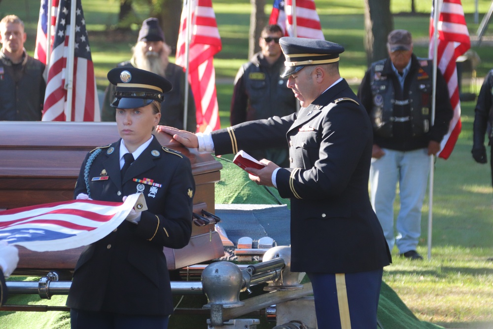 Honoring a Hero: Army private killed in action in 1945 returns home to Wisconsin