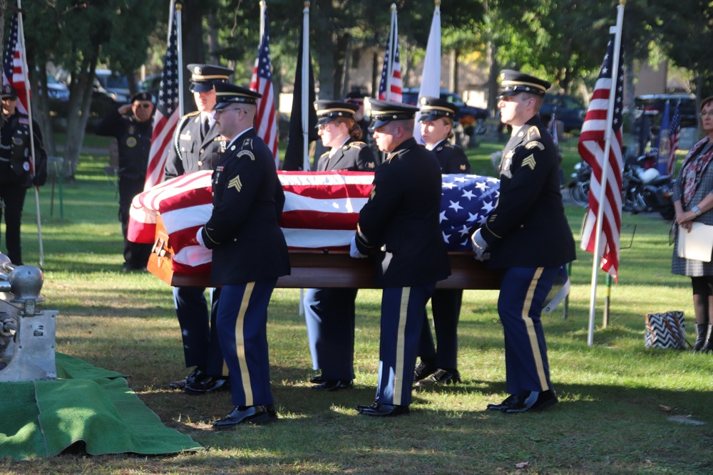 Army private killed in action in 1945 returns home to Wisconsin