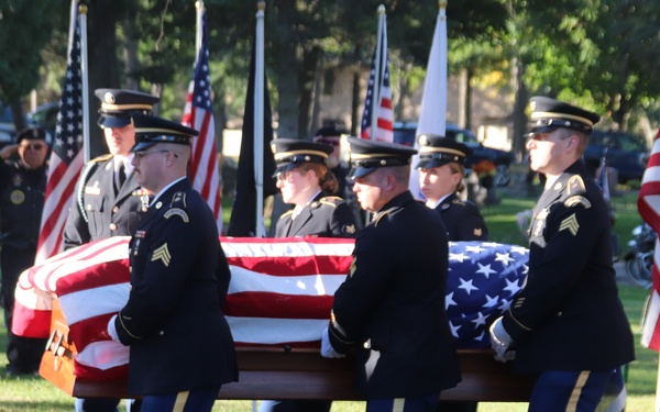 Army private killed in action in 1945 returns home to Wisconsin