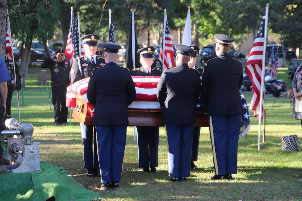 Army private killed in action in 1945 returns home to Wisconsin