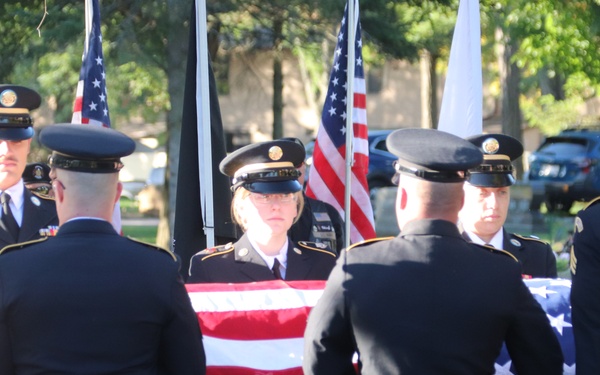 Army private killed in action in 1945 returns home to Wisconsin