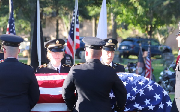 Army private killed in action in 1945 returns home to Wisconsin