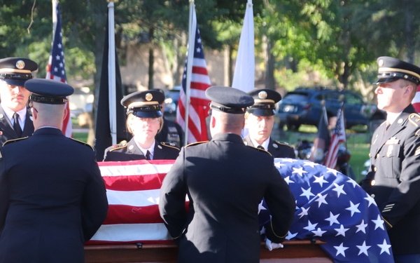 Army private killed in action in 1945 returns home to Wisconsin