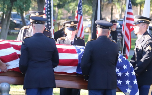 Army private killed in action in 1945 returns home to Wisconsin