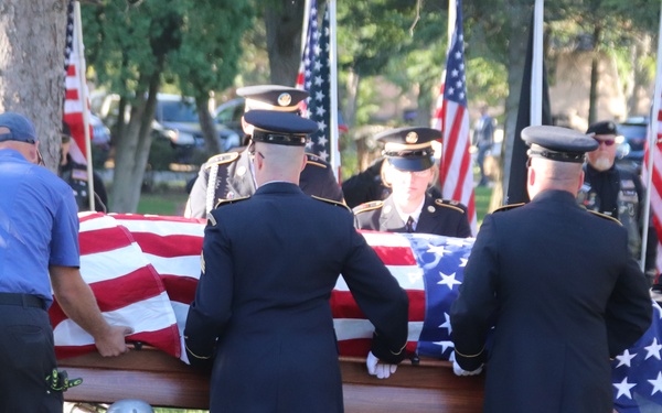 Army private killed in action in 1945 returns home to Wisconsin